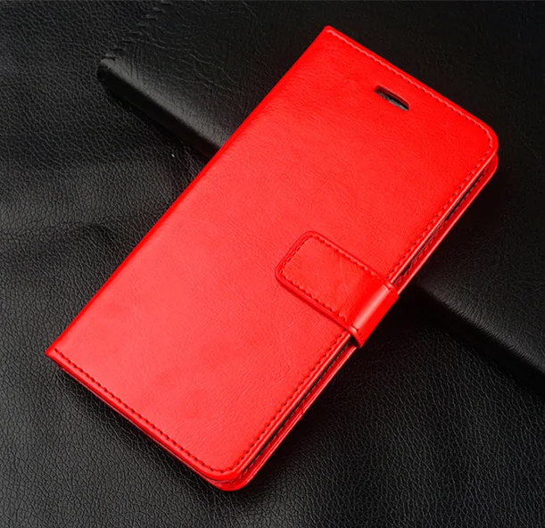 Для Meizu X8 чехол премиум класса из искусственной кожи кожаный флип-чехол для Meizu X8 X 8 M852Q 6,2 дюймов Чехол Couqe - Цвет: Red