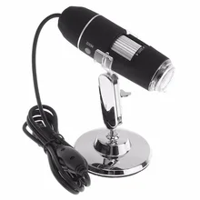 NEW High Quality 1600X 2MP USB 8 LEDs Electronic Digital Microscope Inspection Camera Magnifier with Metal Stand