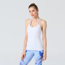 Сексуальный спортивный топ для фитнеса, женская рубашка для йоги, спортивная одежда для тренажерного зала, топ для йоги, быстросохнущая футболка для фитнеса, Женский спортивный жилет