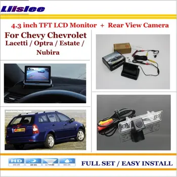 

For Chevrolet Chevy Lacetti/Optra/Nubira Car Rearview Camera & 4.3" LCD Monitor Screen 2 in 1 Parking Assistance System