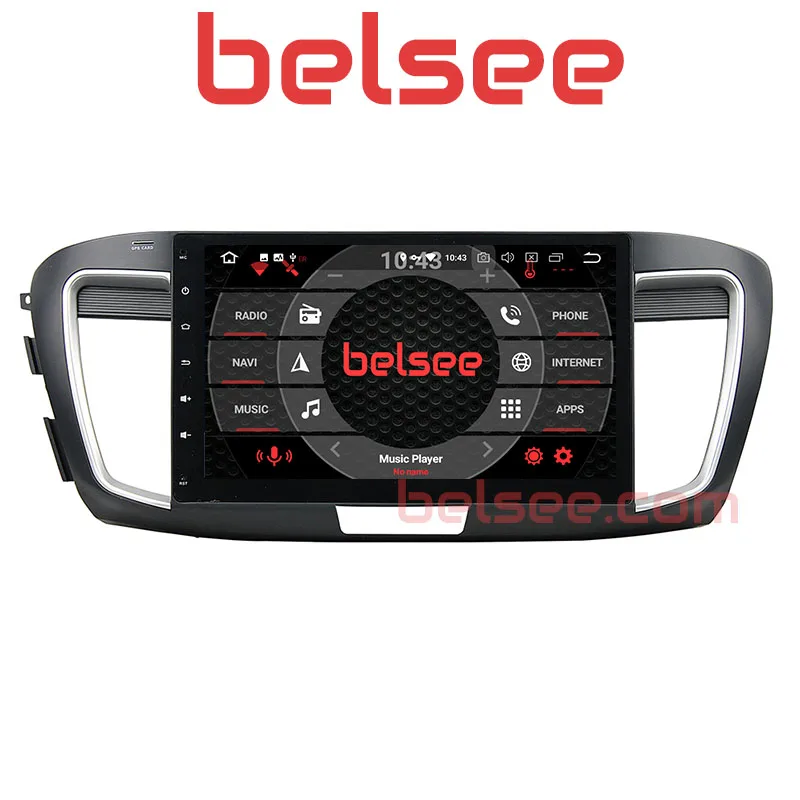 Belsee Android 9,0 радио автомобильный головное устройство навигация Мультимедиа gps для Honda Accord 9 9th gen 2013 низкий уровень