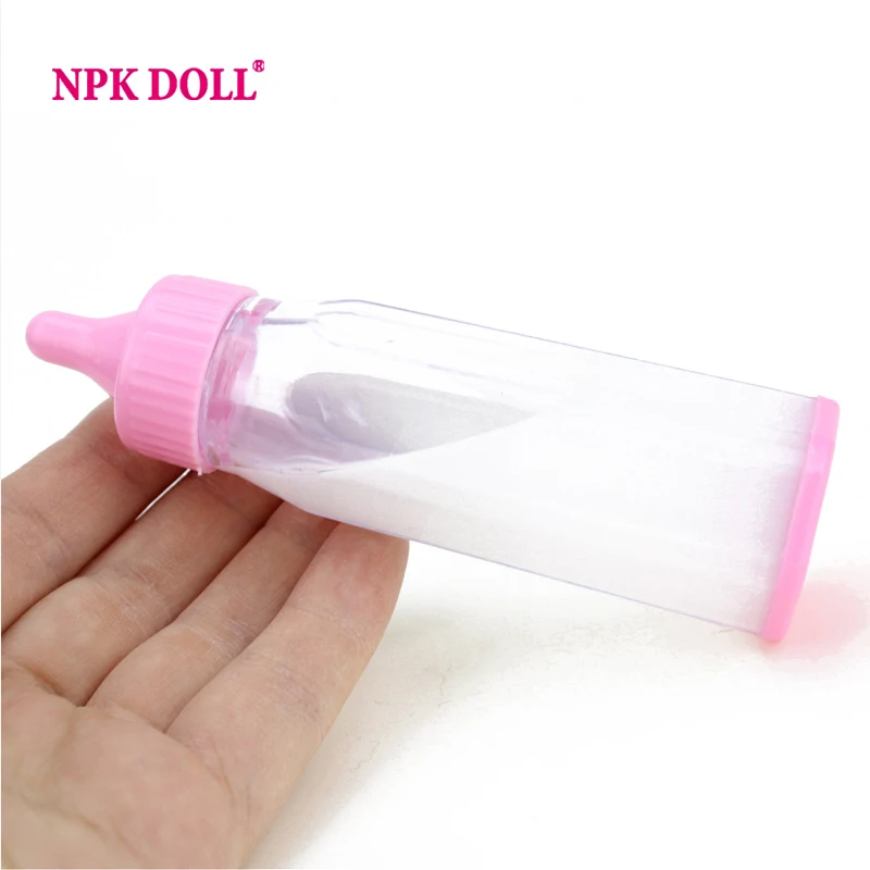 

Plastic Pacifier Magic Feeding Bottles Dolls Accessories Kids Toys For Slicone Reborn Baby Doll