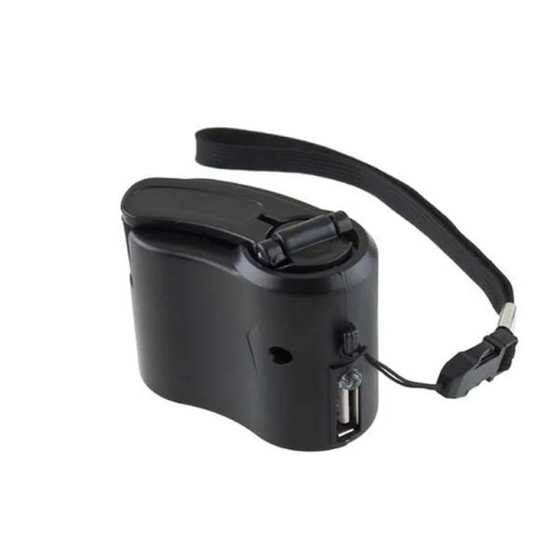 Ручная обмотка аварийное зарядное устройство USB рукоятка ручная Динамо машина