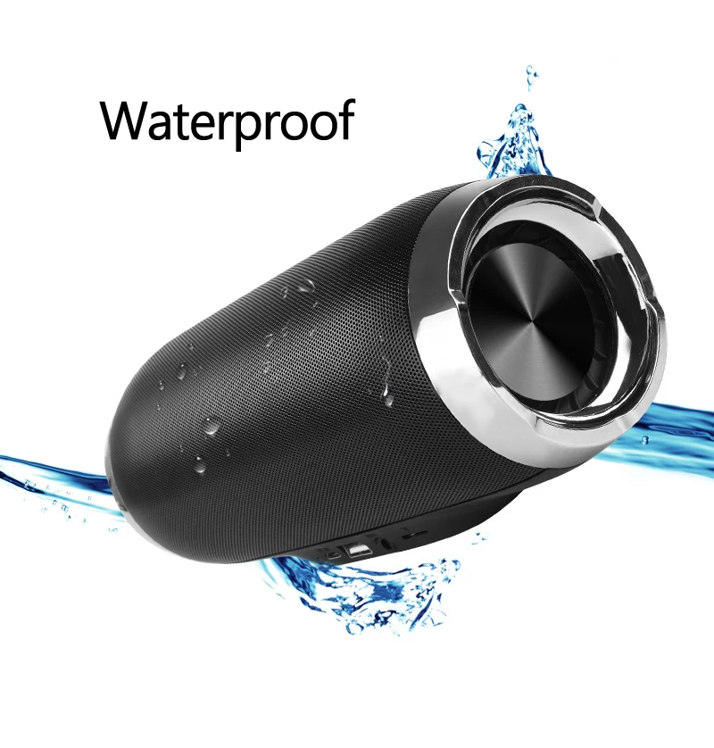 

Bluetooth Speaker Wireless Portable Outdoor Speaker 10W Sound System Stereo Loudspeaker with Mic TF Card for Phone
