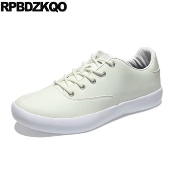 

Creepers High Quality Luxury Trainers Plus Size White 2018 Male Skate Men Shoes Casual Leather New Comfort Designer Sneakers