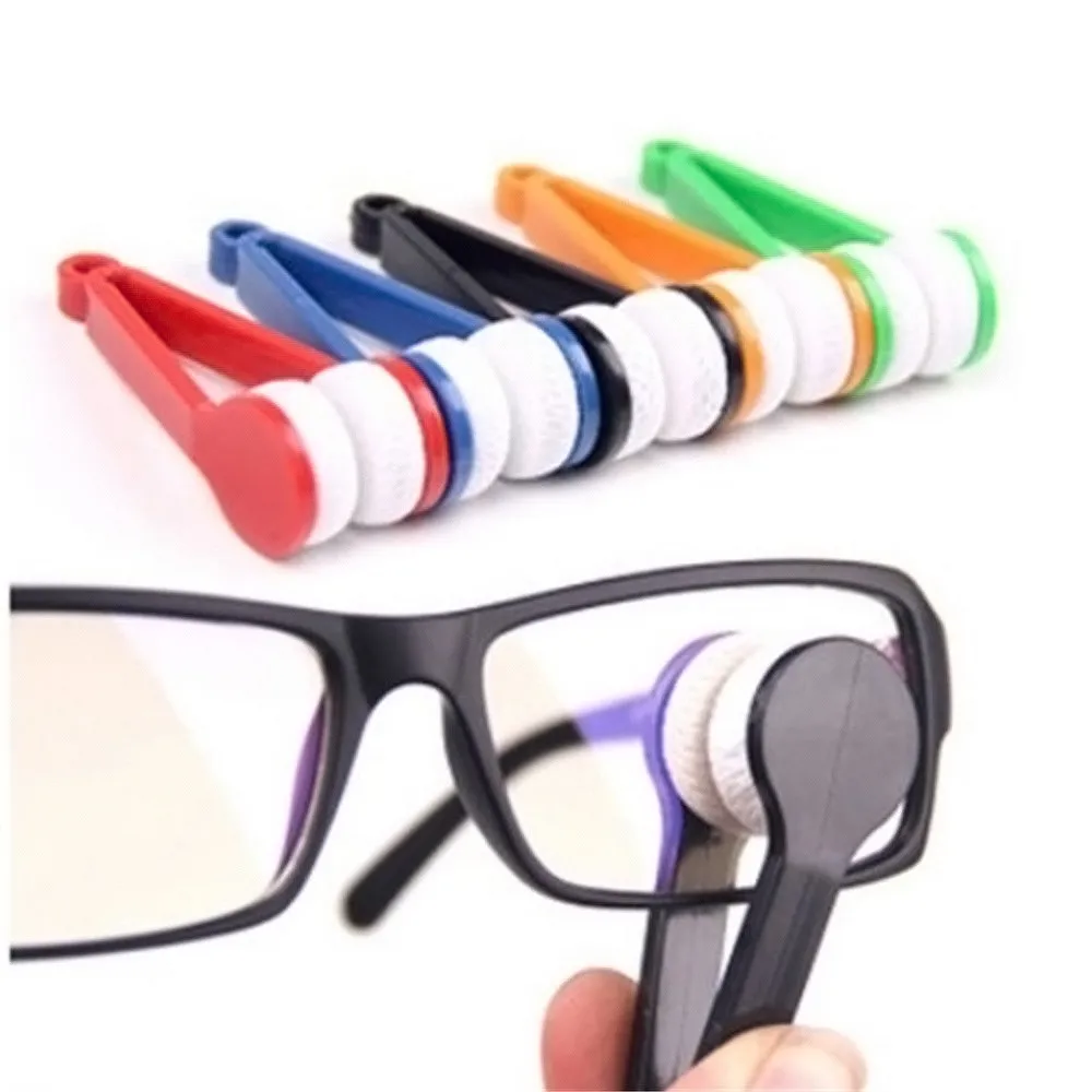 Солнцезащитные очки из микрофибры очки Очиститель Щетка чистящий инструмент LW - Цвет: 1