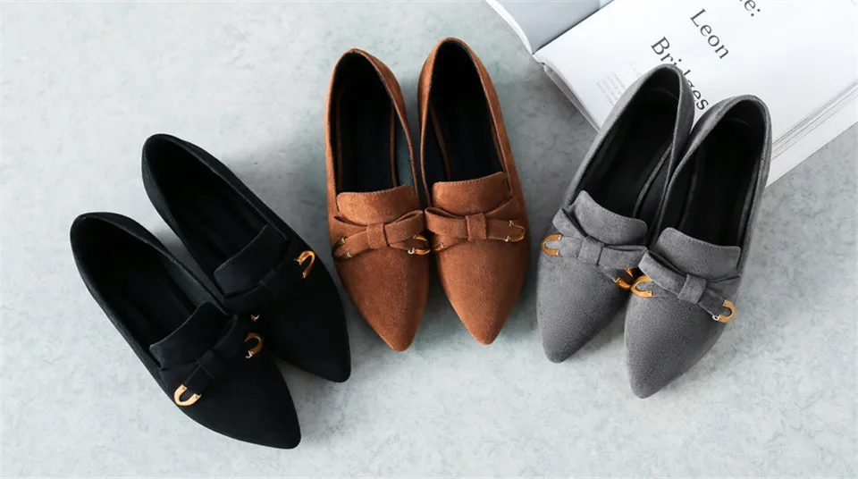 Woman Bowknot Loafers (24)