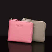 Frauen Geldbörsen 2017 Mini Dünne Kleine Reißverschluss Leder Münze Neue Weibliche Null Brieftasche Kurze Leder-geldbörsen