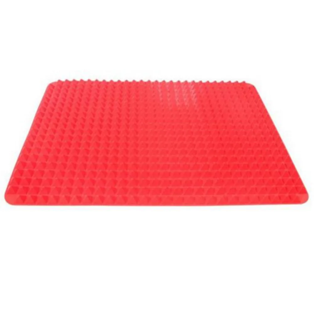 Home Use Red Pyramid Bakeware Pan Nonstick Silicone Baking Mats