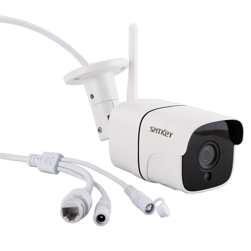 Onvif Беспроводная или Проводная двухсторонняя аудио 1080P IP камера 12 В постоянного