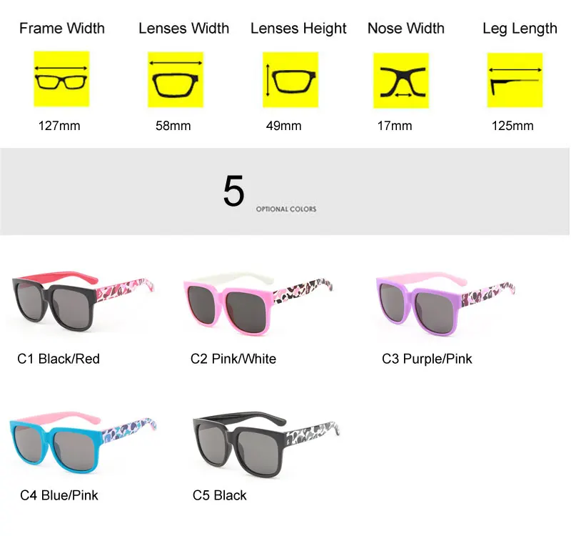 Детские солнцезащитные очки поляризованные Винтаж Дети солнцезащитные очки для мальчиков и девочек коробки Гибкая Брендовые спортивные квадратные очки UV400 Óculos