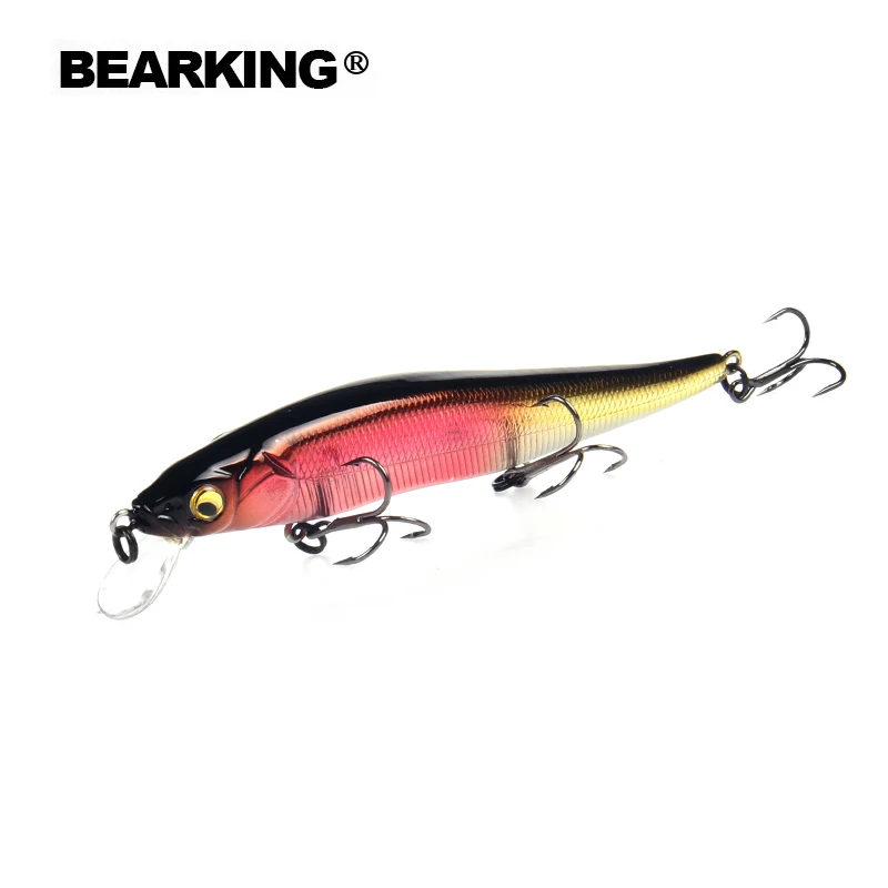 Bearking Bk17-W1, воблер, гольян, 11 см, 14 г, 1 шт., приманка для рыбалки, 1,5 м, глубина глубокого погружения, жесткая приманка, длинный язык, гольян, подвесная приманка - Цвет: Col.D