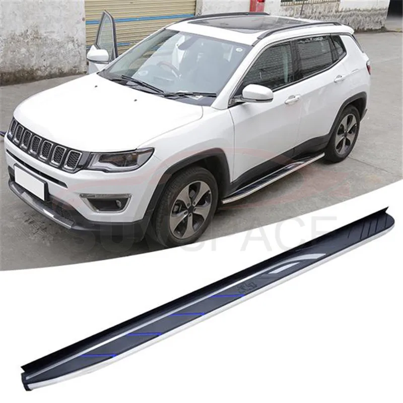 Side Step fit for Jeep All New Compass 2017-2020 Running Board Nurf Bar Platform | Автомобили и мотоциклы