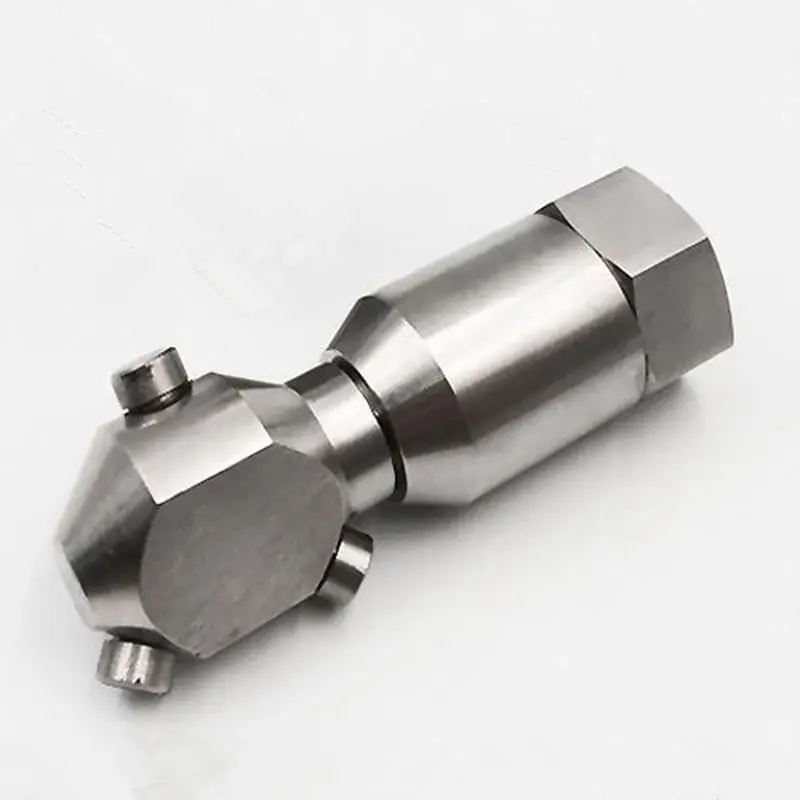 1/" Stainless Steel 360 degree Rotating Tank Washing Spray Nozzle Cleaning Nozzle