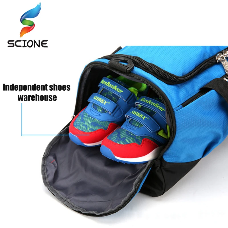  Large Sports Gym Bag With Shoes Pocket Men/Women Outdoor Waterproof Fitness Training Duffle Bag Tra - 32823296319