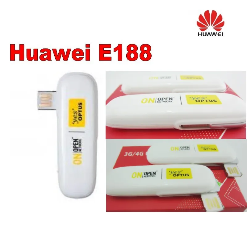 Партия из 20 штук Huawei E188 модем разблокирована optus да интерфейсом USB Dongle