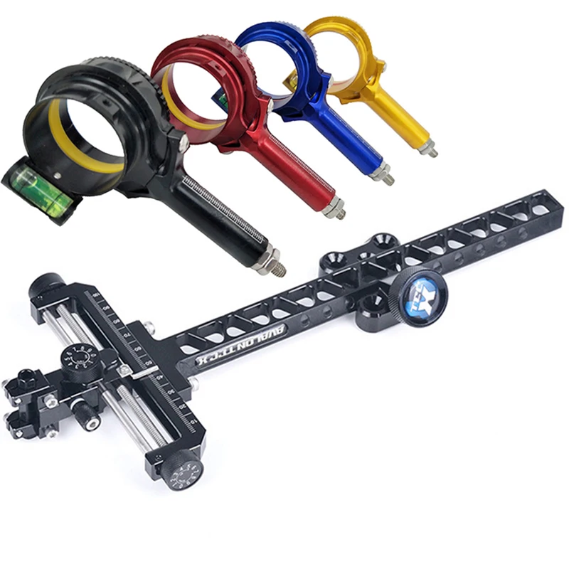 

Compound Bow Competition Aiming Head with Lens Composite Sight 6 times 8 times Lens Shooting Hunting Bow and Arrow Equipment