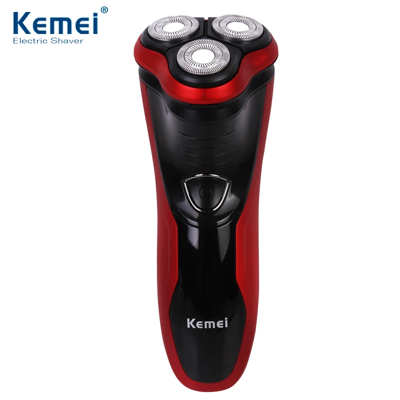 

Kemei-9013 Electronic Rechargeable Shaver Triple Blade Electric Shaving Razors Men Face Care 3D Floating