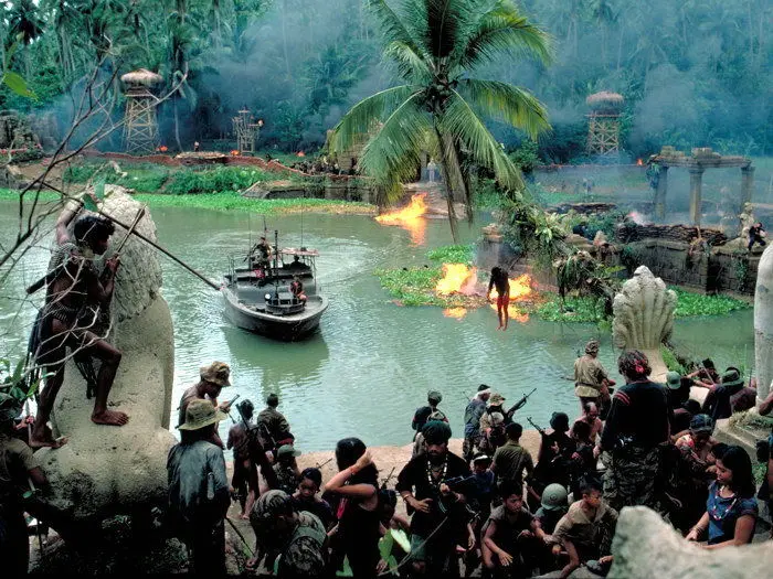 2097b Apocalypse now Вьетнамская война кино-стены Стикеры Шелковый плакат свет холст