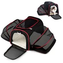 Автомобильная подушка для сиденья для домашних собак, безопасная переносная сумка для домашних животных, автомобильные аксессуары для путешествий, Водонепроницаемая дышащая дорожная сумка для собак