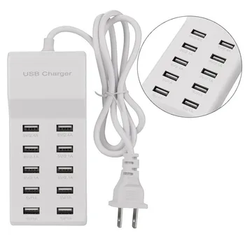

CARPRIE Chargers 2.0 10Port Multifunction USB Plug Home Travel Wall Charger AC Adapter ForDevices td0528 drop shipping