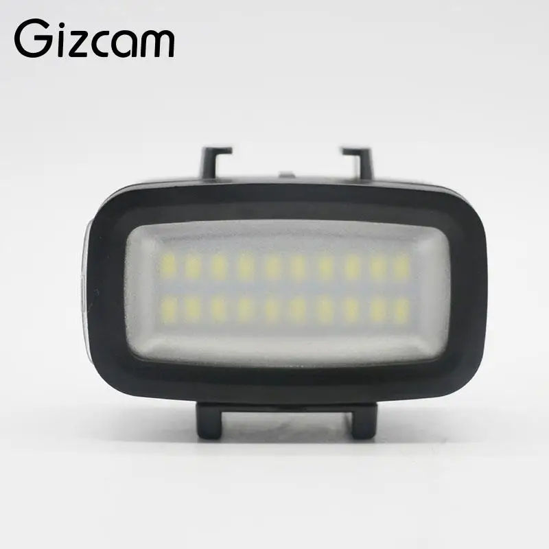 

Gizcam 40M Waterproof Super Bright Underwater LED Video Light Action Camera Diving Lamp Suitable For Go Pro Gopro Hero Black