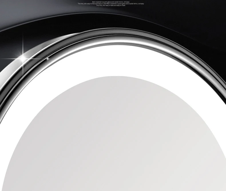 Senducs Led الكروم حمام مرآة 3x Maynifying مرآة مع جودة النحاس الحمام مرآة سطح 8.5 بوصة الحمام الجمال مرايا Senducs Led الكروم حمام مرآة 3x Maynifying مرآة مع جودة النحاس الحمام مرآة سطح 8.5 بوصة الحمام الجمال مرايا