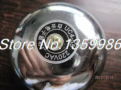 

Metal Electr Bell 2 1/6" 55mm Diameter Fire Alarm Gongl Metal Elect Bell AC 220V