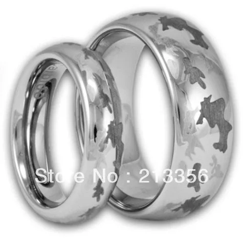 

2PCS FREE SHIPPING!USA WHOLESALES CHEAP PRICE BRAZIL RUSSIA CANADA UK HOT SALES SILVER DOME CAMO BRIDAL TUNGSTEN WEDDING RING