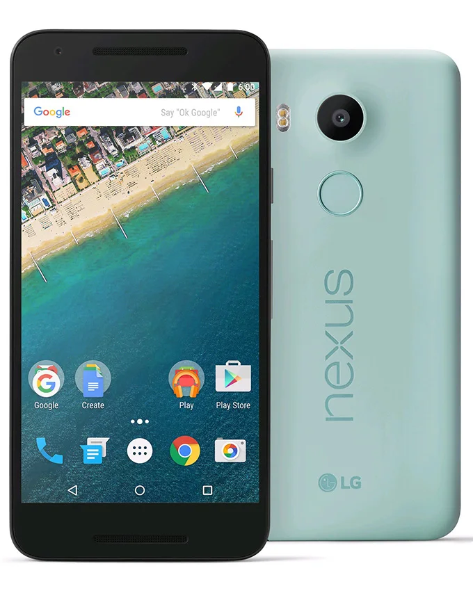 LG Nexus 5X H791 H790 4 аппарат не привязан к оператору сотовой связи android 6,0 мобильный телефон 5,2 дюймовый 12MP 16/32 ГБ флэш-памяти, Встроенная память 2 Гб Оперативная память отпечатков пальцев, lte, мобильный телефон, смартфон