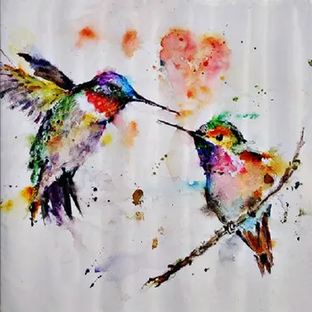 

DIY 5d diamond painting cross stitch Hummingbird Resin square Diamond embroidery Icon animals diamond mosaic Decor Painting