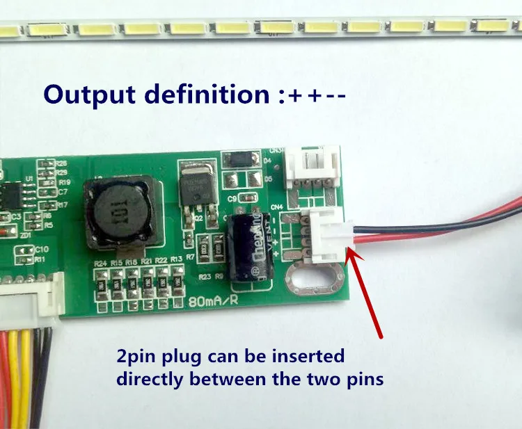 10 шт./лот CA-266S универсальный 32-65 дюймов светодиодный ЖК-Телевизор подсветка постоянный ток драйвер платы 80-480mA выход