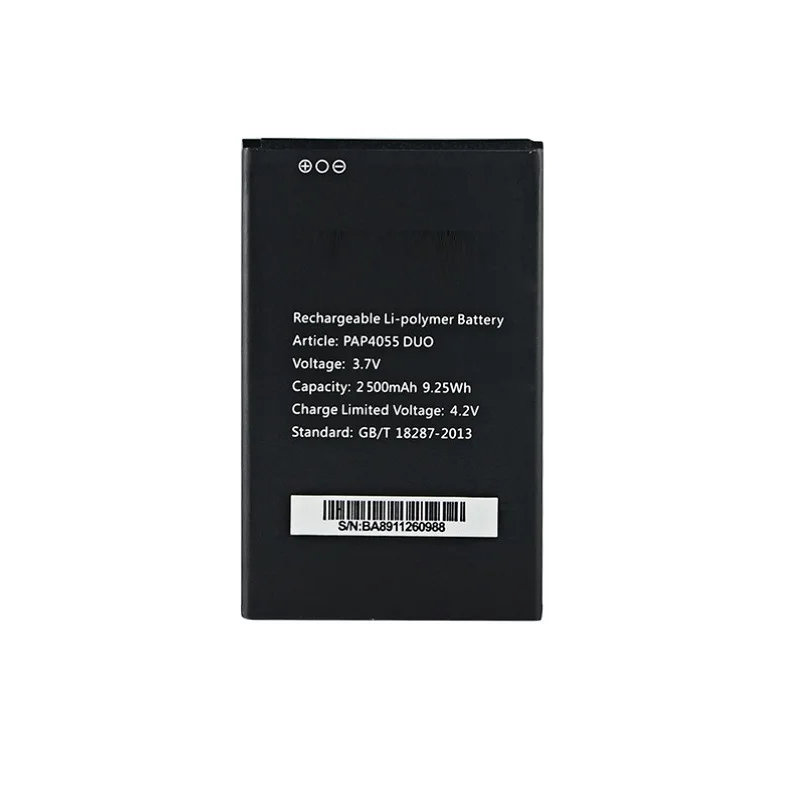 Аккумулятор PAP4055 2500 мАч для Prestigio MultiPhone PAP 4055 DUO запасная батарея | Мобильные