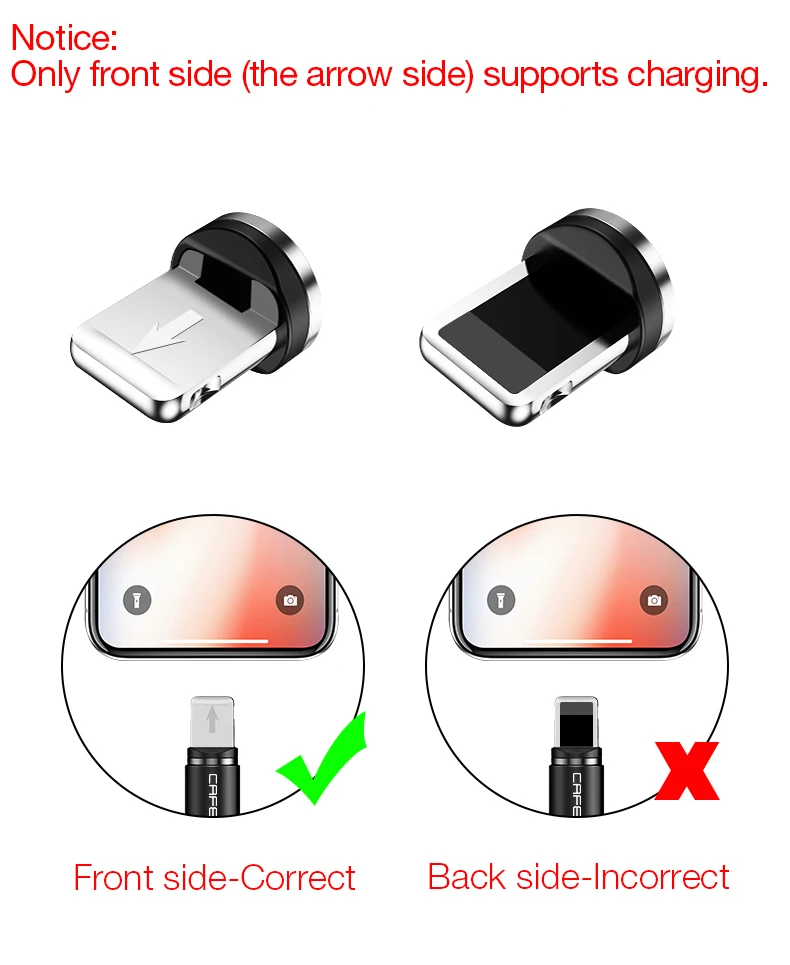 Cafele 100 см/200 см светодиодный магнитный usb-кабель USB C кабель для samsung Note 9 Магнитный зарядный кабель USB type C