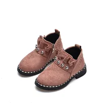 Autumn New Children's short boots For Baby Girls Leisure boot Rivet Fashion Kids Girls Martin boots for children 3-15years Autumn New Children's short boots For Baby Girls Leisure boot Rivet Fashion Kids Girls Martin boots for children 3-15years