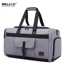 Мужская Дорожная сумка, багажная ручная многофункциональная сумка, нейлоновая спортивная сумка на плечо, Большая вместительная мужская сумка-тоут с карманом XA210ZC