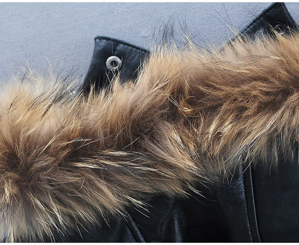 Avirex-fly, кожаный пуховик, мужской, натуральный мех, с капюшоном, белый утиный пух, мужское, черное, Воловья кожа, зимнее пальто для мужчин, два накладных кармана