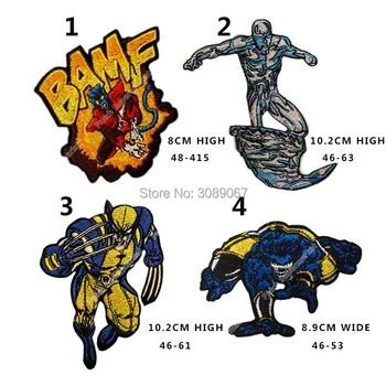 

3.1" Marvel Comics X-Men Nightcrawler TV Show Movie EMBROIDERED Sew On IRON On Patch APPLIQUE Rock Punk Badge