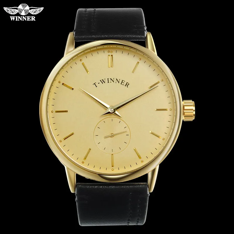 T-WINNER الرجال ساعات آلية الفائز العلامة التجارية اليد الرياح الفولاذ المقاوم للصدأ حلقة من جلد Forsining رجل عارضة للماء ساعة T-WINNER الرجال ساعات آلية الفائز العلامة التجارية اليد الرياح الفولاذ المقاوم للصدأ حلقة من جلد Forsining رجل عارضة للماء ساعة