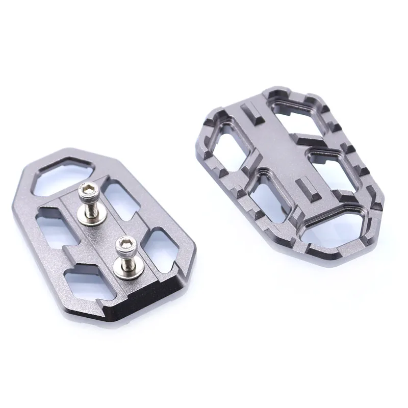 Nordson Motorcycle Billet MX Wide Foot Pegs FootRest Footpegs Rests Pedals For KAWASAKI Versys 650 2015-2018 1000 2015-2018