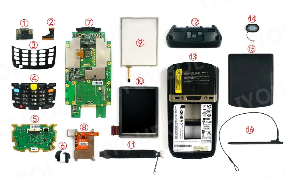 10 шт накладки на клавиатуру(PIM) для Motorola symbol MC55 5590 5574 MC55A MC55A0 MC55N0