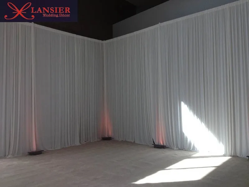 white wedding backdrops