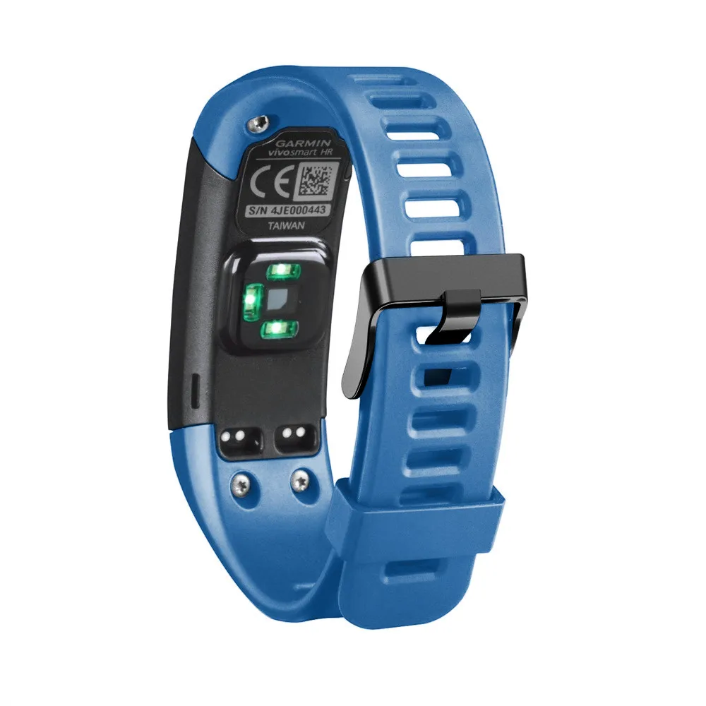 Новый Сменный мягкий силиконовый браслет для Garmin Vivosmart HR 6A23 Прямая