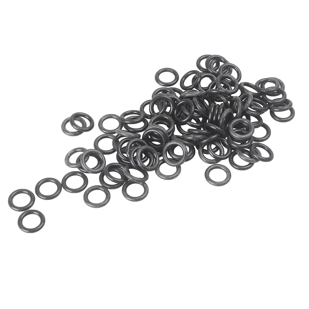 100PCS Motorcycle Engine Transmission Twin Cam Oil Drain Plug O-Ring For Harley Davidson 11105 Black
