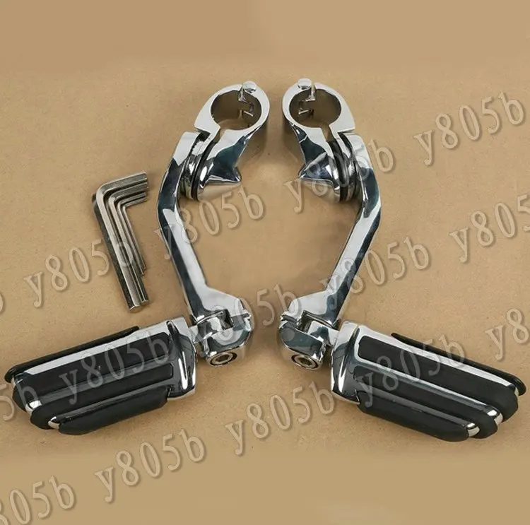 New Motorcyc Footrest Foot Pegs For Kawasaki Vulcan Classic VN 400