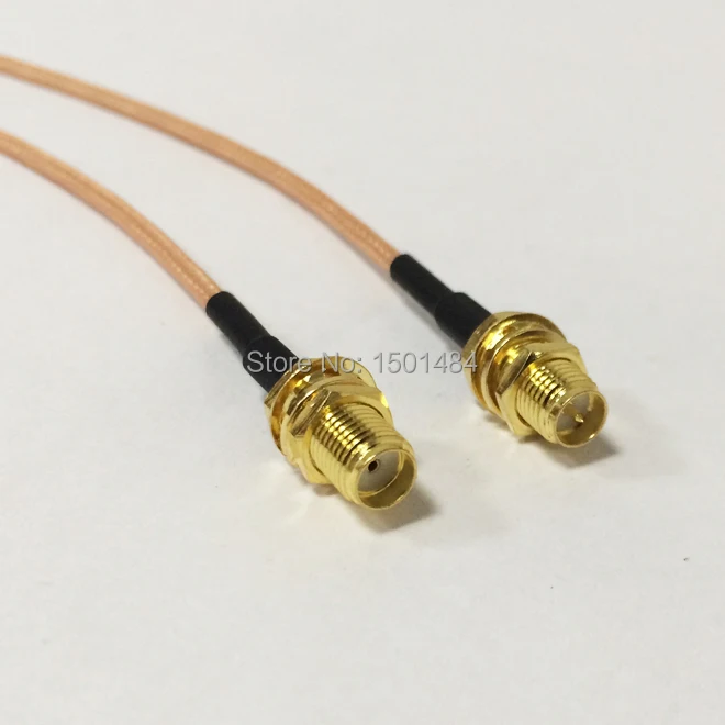 НОВЫЙ SMA гнездо Гайка переключатель RP Конвертор RG316 кабель 15 см 6 &quotадаптер для wifi