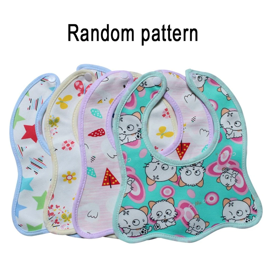 Bavoir Infantile Dessin Anime Impression Coton Snap On Impermeable Anti Sale Bebe Bavoir Enfants Imprimer Serviette De Salive Aliexpress