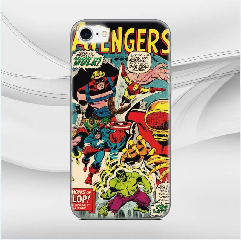 Print Bumper Comics Marvel Super Hero Cover Soft TPU Phone Case For Google Pixel 2 3 4 3A XL 2XL 3XL Lite 4XL Rubber Fundas - Цвет: Style 16