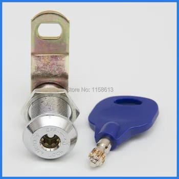 

10 pieces 27mm zinc alloy keyed alike tubular door cam lock cupboard furniture lock
