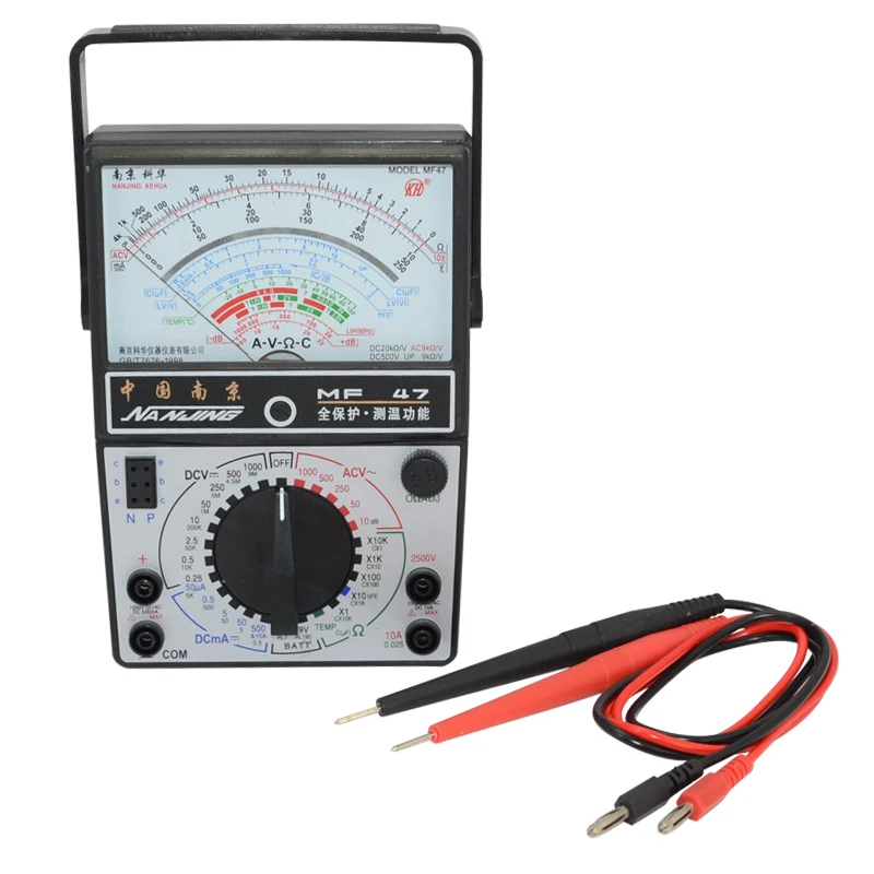 Mechanical Needle Pointer Ohm Amp Transister Meter Sensitivity Multimeter/ Volt Testerin